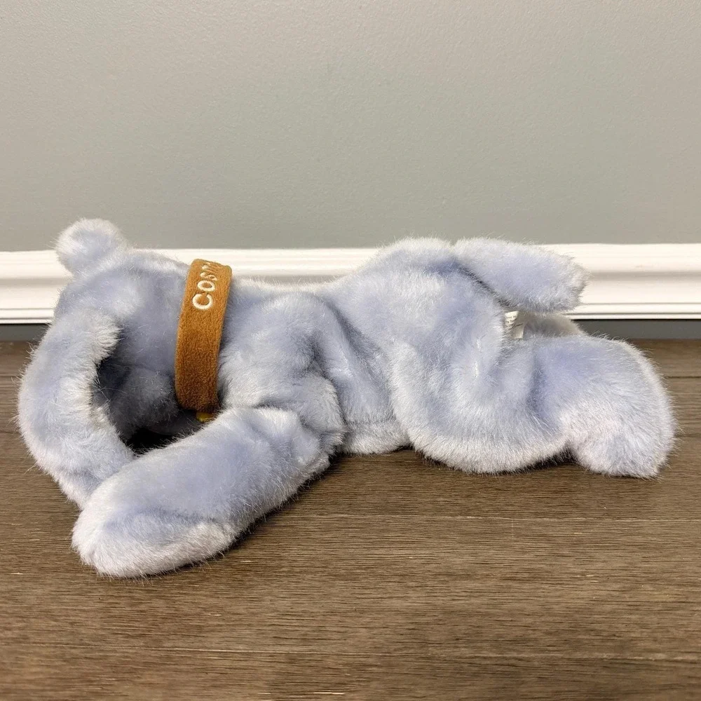 Vintage 2000 Toys R Us Cosmo Puppy Dog Plush Gray Blue Geoffrey Inc Stuffed Toy